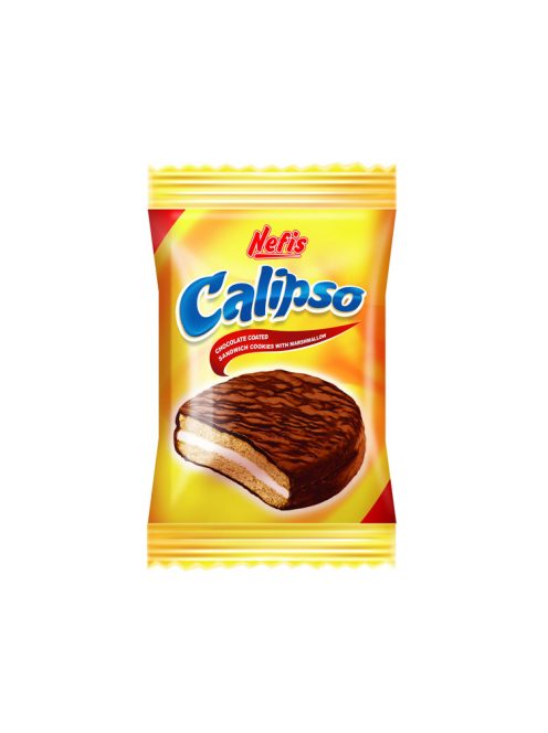 NEFIS Calipso biscuiți sandwich cu înveliș de ciocolată - 20g