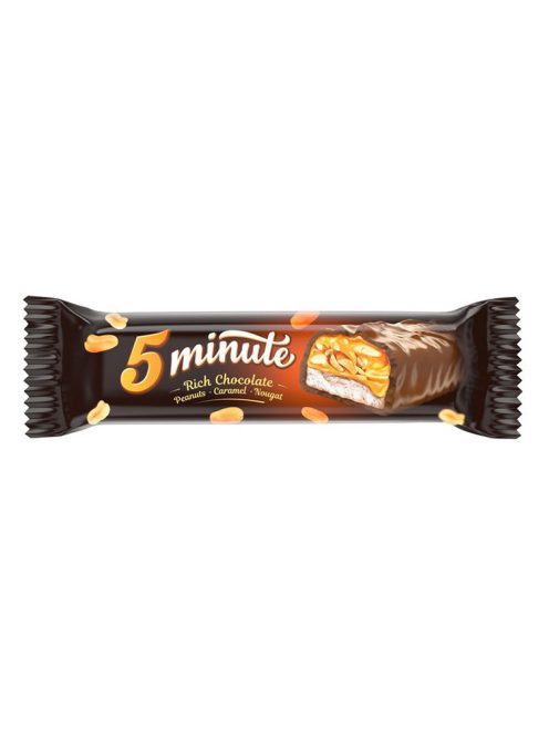 NEFIS 5 Minute caramel arahide, felie înmuiată în strat de cacao - 46 g