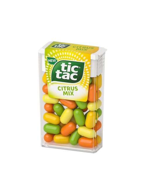 Tic Tac zahăr jeleu amestec de citrice T1 - 18 g