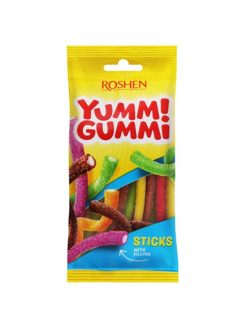 Yummi Gum gumă de jeleu Sour Sticks - 70 g
