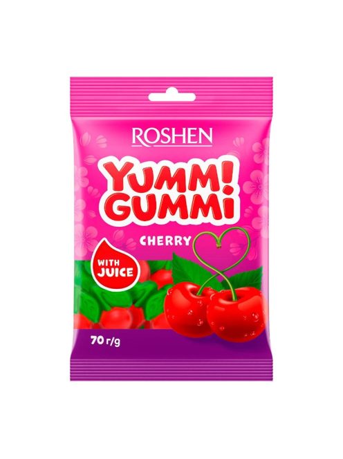 Yummi Gummi gumă de jeleu Cherry - 70 g