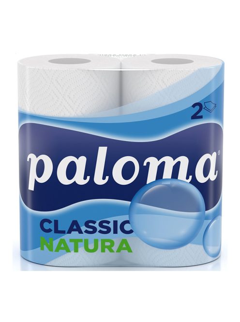 Paloma Classic Natura Prosoape de hârtie rolă cu 2 straturi - 2 role