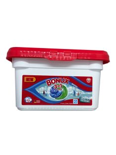 Bonux detergent capsule Polar Ice Fresh - 12 bucăți