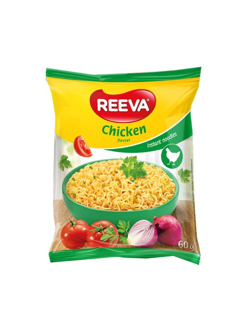 REEVA supă instant cu tăiței cu aromă de pui - 60g