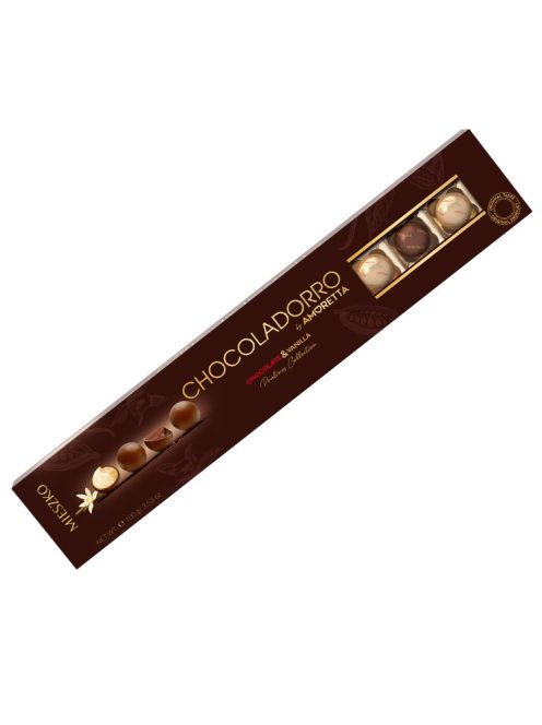 Mieszko Chocoladorro praline asortate de ciocolată neagră și vanilie - 100g
