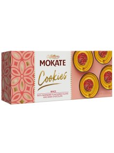   Mokate cerculețe de biscuiți cu zmeură și ciocolată neagră - 150g