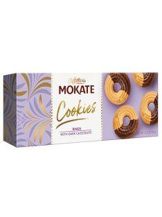 Mokate cerculețe de biscuiți cu ciocolată neagră - 150g