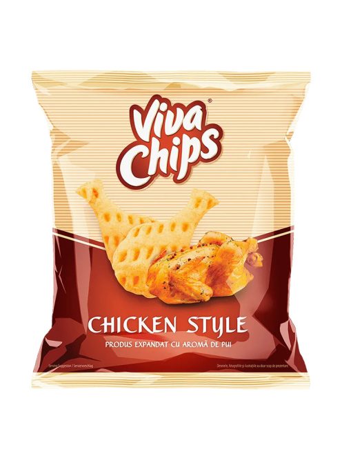 Viva Chipsuri cu aromă de  pui - 50g