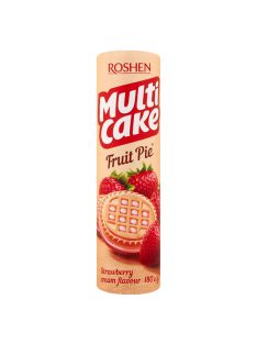   Roshen Multicake biscuiți umpluți cu cremă de căpșuni - 180 g