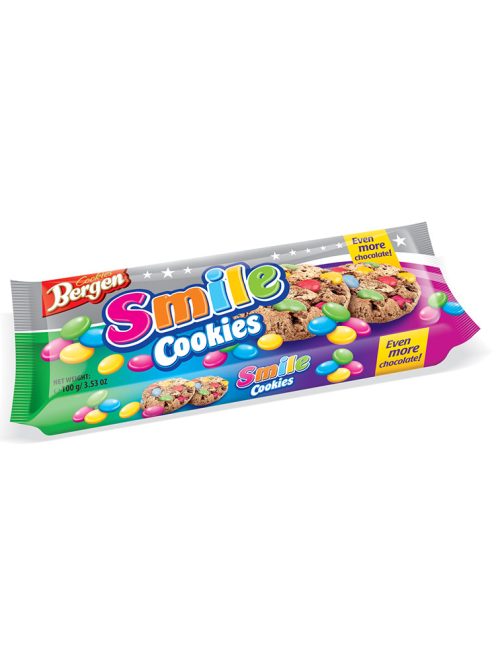 Bergen SMILE Biscuiți cu drajeuri - 100g