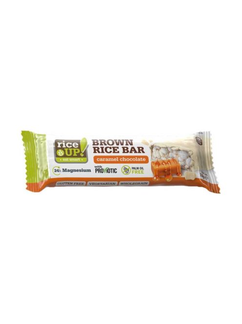 Rice Up batoane cu caramel de ciocolată albă - 18 g