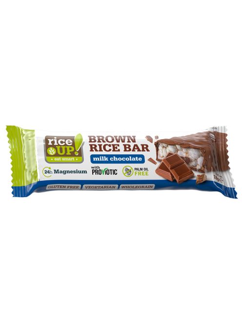 Rice Up baton cu ciocolată cu lapte - 18 g