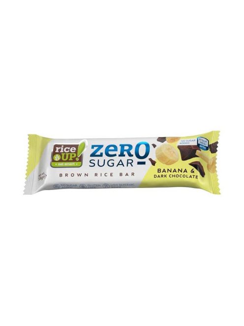 Rice Up Zero batoane Rice cu banane și fără zahăr adăugat - 18 g