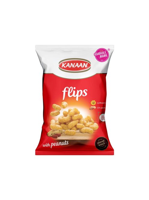 Canaan Flips snack cu porumb și arahide - 50g