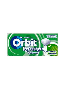   Wrigles Orbit Refreshers Handypack Spearmint, fără zahăr - 17,9g
