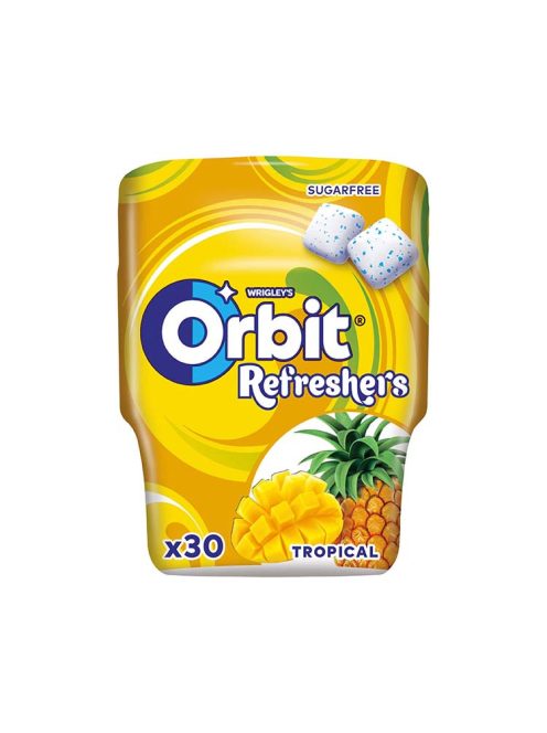Wrigles Orbit Refreshers Bottle Tropical, fără zahăr - 67g
