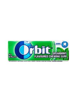Wrigleys Orbit gumă de mestecat Spearmint Mint - 14g