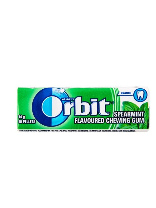 Wrigleys Orbit gumă de mestecat Spearmint Mint - 14g
