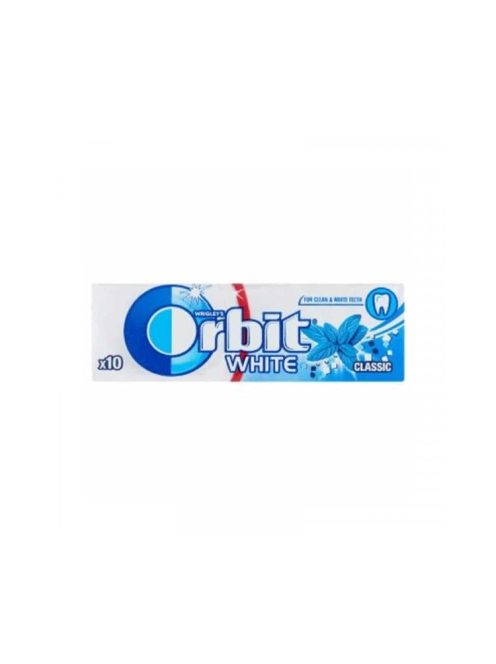 Wrigleys Orbit White Classic gumă de mestecat   cu aromă de mentă - 14g