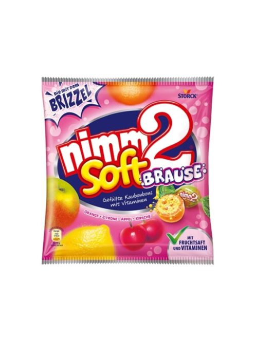 Nimm2 Bomboane topitoare umplute cu Braus moale cu vitamine - 90 g