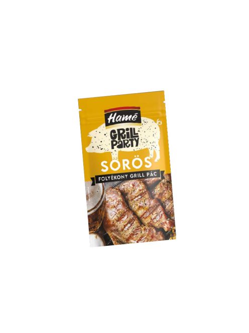 Hamé Grill Party Beer marinată lichidă pentru grătar 80g