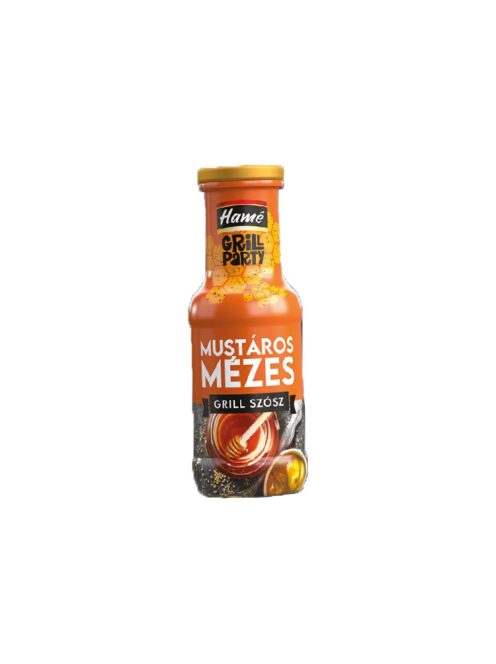 Hamé Grill Party Sos pentru grătar cu muștar și miere - 250ml