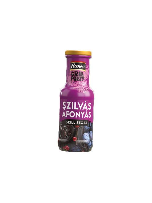 Hamé Grill Party Sos pentru grătar cu prune și afine - 250ml