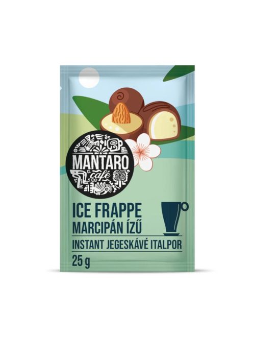 Mantaro Ice Frappe cafea instant cu gheață cu aromă de marțipan - 25g