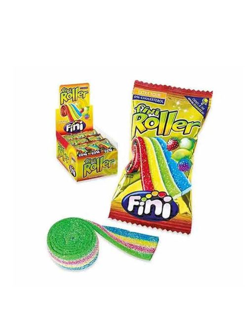 Fini roller curcubeu fructe mixte - 20 g