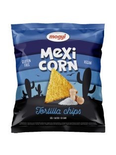   Mogyi Mexi Corn chipsuri tortilla cu sare, fără gluten, vegane - 90g