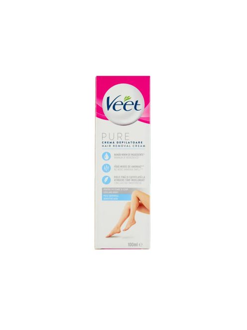 VEET Cremă depilatoare pentru piele sensibilă - 100ml
