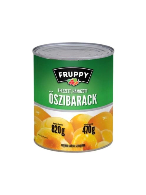 Fruppy compot de piersici feliate - 820 g