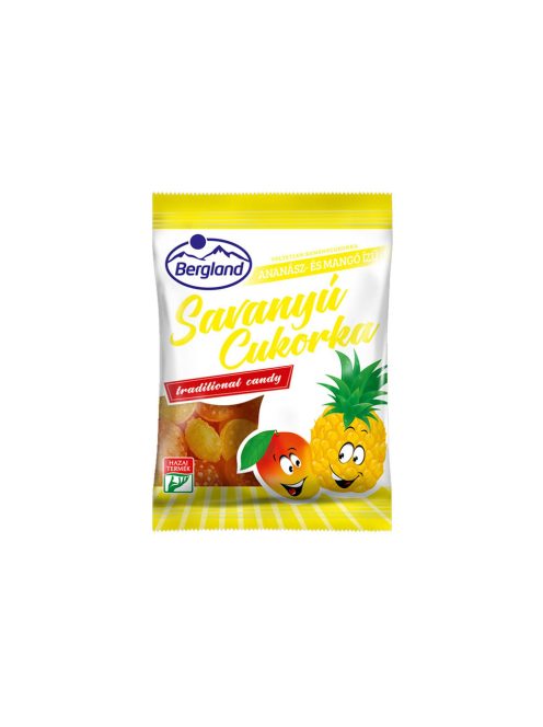 Bergland zahăr acru ananas-mango - 70 g
