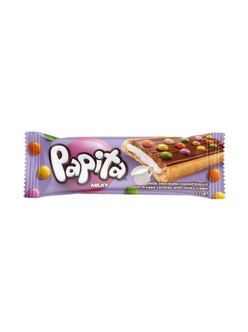 Papita biscuiți umpluți cu cremă de lapte - 33g