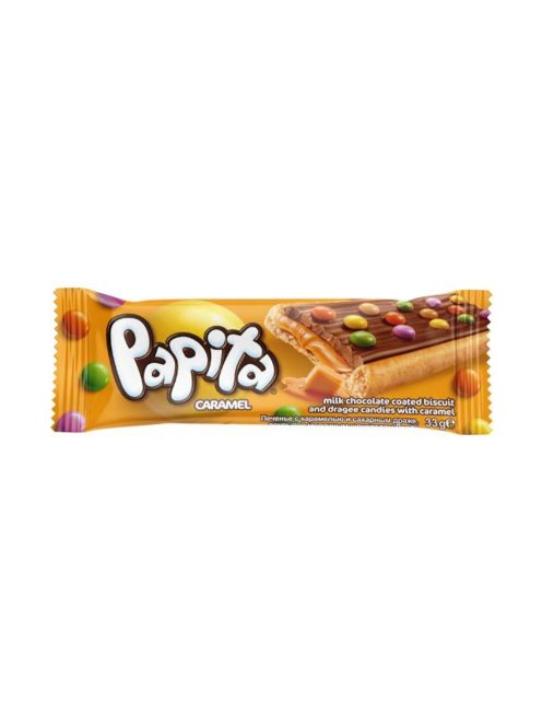 Papita Biscuiți umpluți cu cremă de caramel - 33g