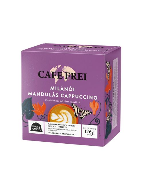 Cafe Frei Milanese Migdale Cappuccino capsule de cafea 9x14g 126g