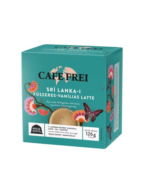 Cafe Frei Sri Lankan spiced vanilla latte capsule cafea 9x14g 126g