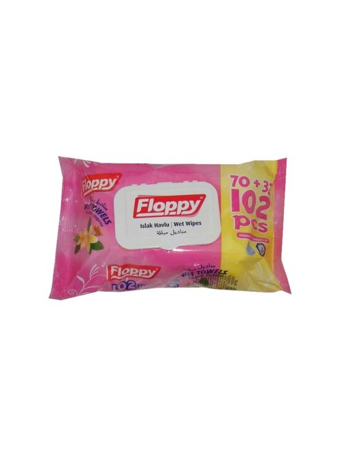 Floppy Șervețele umede - 102 buc