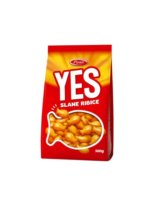 Pionir YES biscuiți crackers cu formă de peștișor- 100g