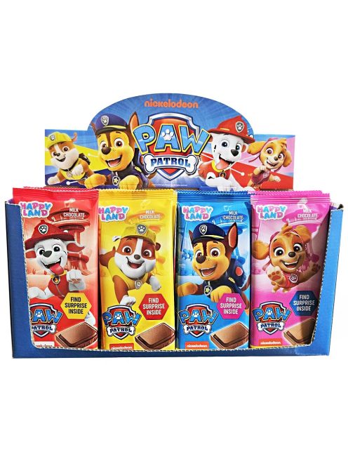 Paw Patrol ciocolată cu lapte - 80g