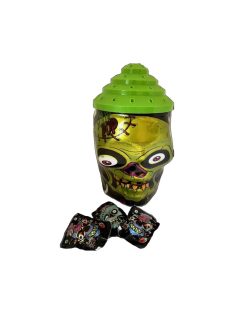 Acadele cu aromă de fructe mixte Skull - 16g