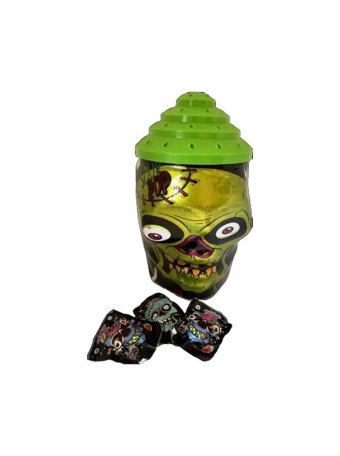 Acadele cu aromă de fructe mixte Skull - 16g