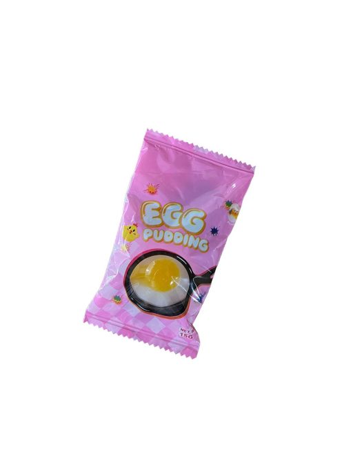 Egg Pudding "Ou prăjit" cu aromă de fructe și bomboane popping - 15g