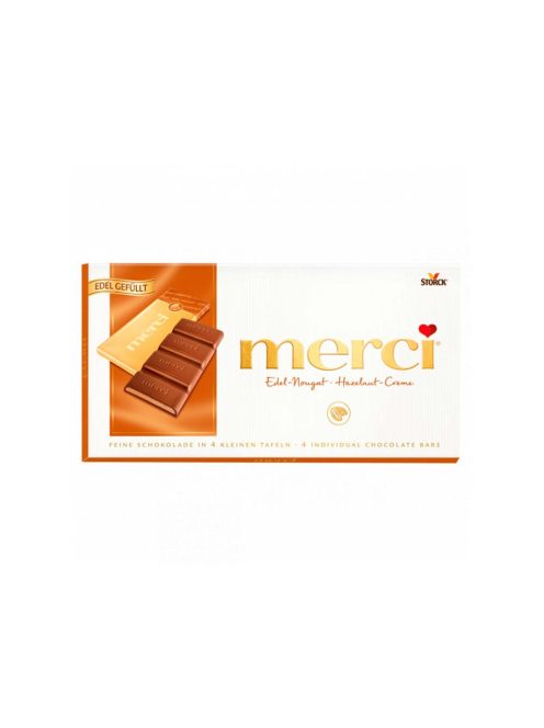 Merci ciocolată cu cremă de alune - 112 g